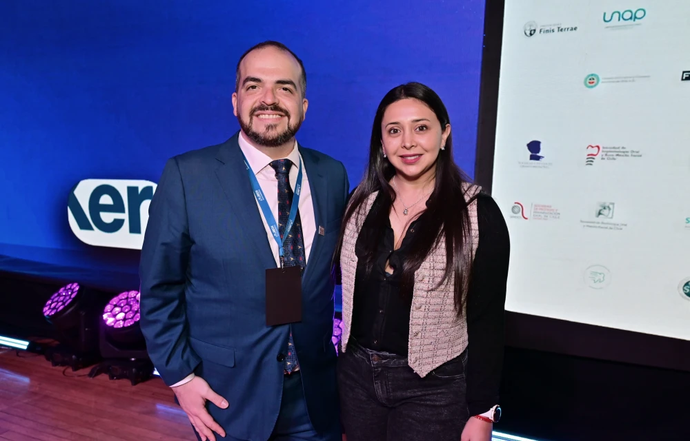Dr. Nicolás Ferraro, presidente SECH y Dra. María Ignacia Ulloa, presidenta SEC Concepción