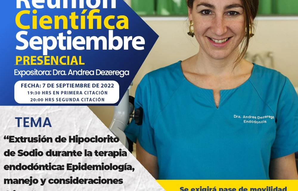 Extrusión de Hipoclorito de Sodio durante la terapia endodóntica
