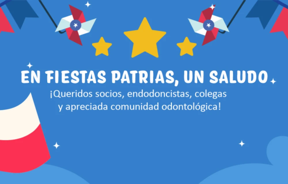 En Fiestas Patrias, un saludo