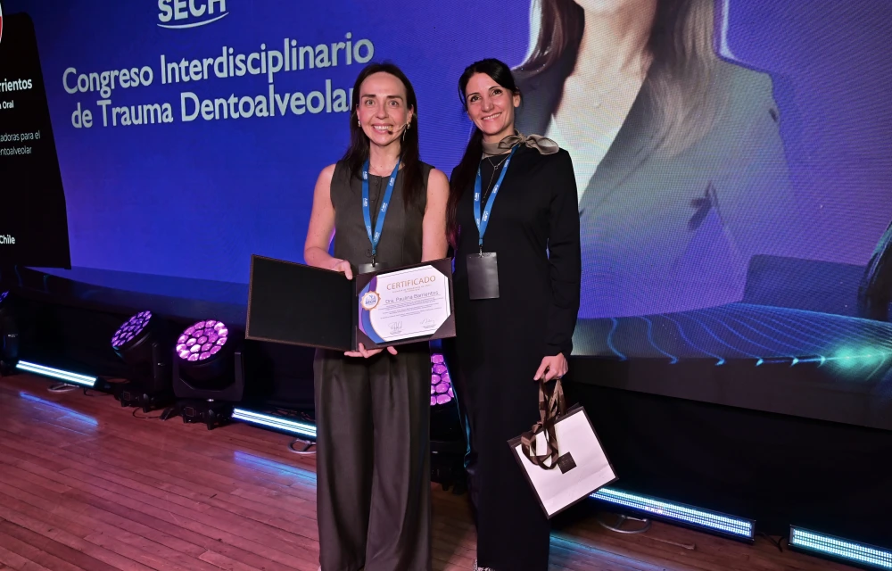 Dra. Paulina Barrientos y Dra. Macarena Vega, Vicepresidenta SECH