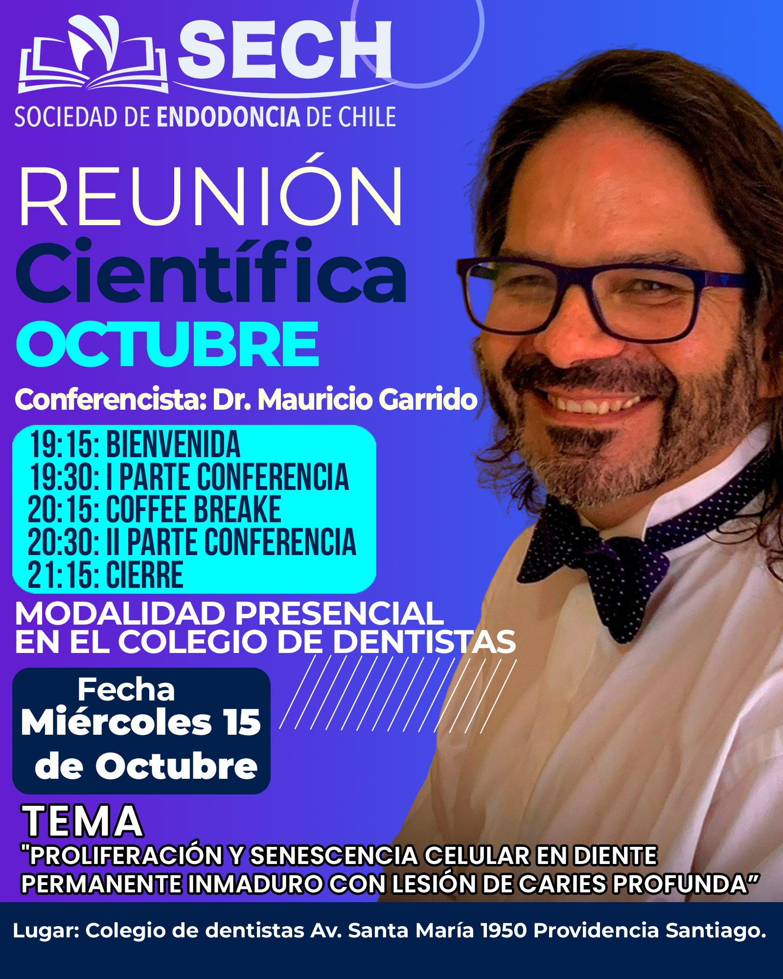Proliferación y senescencia celular en diente permanente inmaduro con lesión de caries profunda