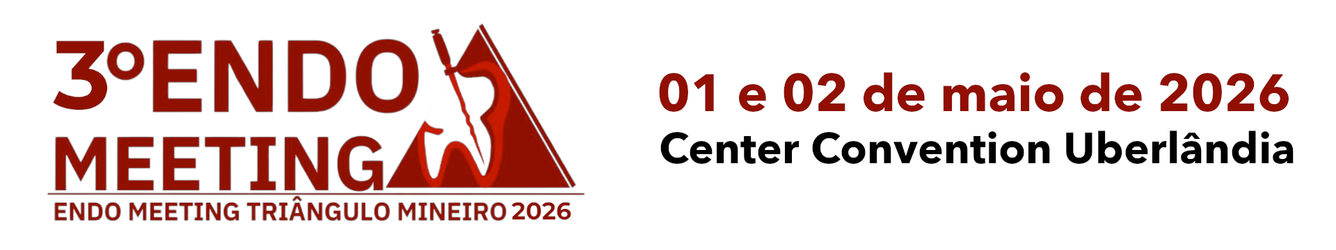 3º Endo Meeting Triângulo Mineiro — Uberlândia, Brasil — 1–2 may 2026. Centro de Convenciones “Center Convention”.